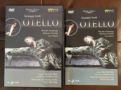 Otello: Verdi Opera (DVD, 2001) Placido Domingo, Teatro Alla Scala, Milano OOP - Image 1 of 3