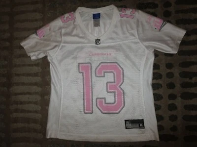 Camiseta deportiva para mujer Kurt Warner #13 Arizona Cardinals Super Bowl NFL Reebok S pequeña pequeña pequeña Foto 1 de 3