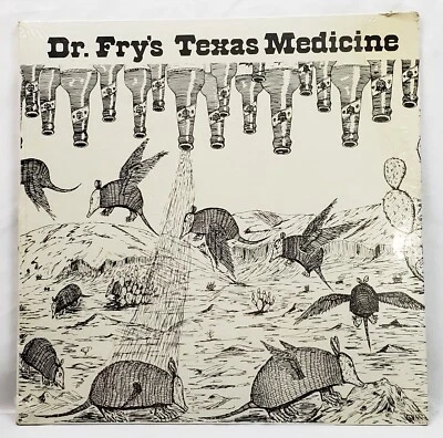 Dr. Fry's Texas Medicine Vinyl LP Record New Sealed Night Train Records 1984 - Image 1 of 4