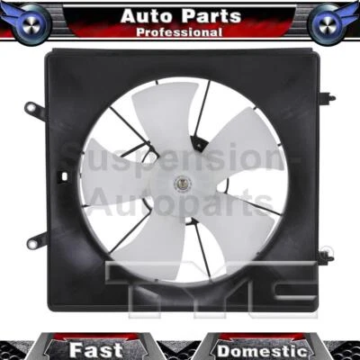 Ventilador de refrigeración del motor TYC compatible con Honda Odyssey_SU 2000 2001 2002 2003 2004 1999 Foto 1 de 3