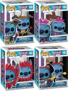 DISNEY: Stitch In Costume Pop! Vinyl Figure (BUNDLE SET OF 4) + POP PROTECTOR - Picture 1 of 5