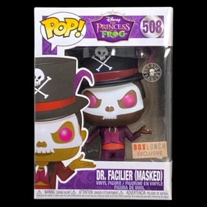 Funko Pop + Protector! Disney #508 Princess & the Frog - Dr. Facilier Boxlunch - Picture 1 of 12