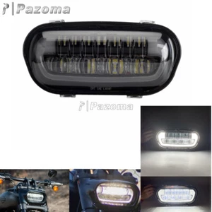 Motorcycle LED Headlight HeadLamp Projector For Harley Softail Fat Bob 114 FXFB - Picture 1 of 9