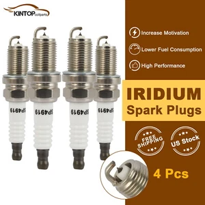 4x Iridium & Platinum Spark Plugs For Nissan Stanza 2.0L 1984-1989 4919 - Picture 1 of 11