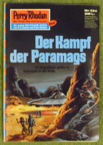 Perry Rhodan 1. Edición no 594, Der Kampf der Paramags, Moewig, 1973, Z 1-2 - Imagen 1 de 8