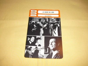 LES FICHES DE MONSIEUR CINÉMA "Le signe du lion" - Picture 1 of 2