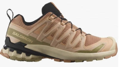 Salomon XA Pro 3d V9 Cork/Peach/Sponge Trail Running Shoe Women's sizes 5-11 NEW - Image 1 of 4