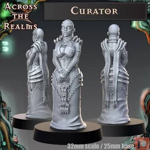NPC Curator | DnD Miniatures | Tabletop Gaming| Tabletop Miniature | - Picture 1 of 4