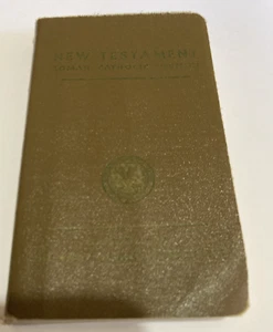 My Daily Reading From The Four Gospel New TESTAMENT Bible US Army 1941 - Foto 1 di 6