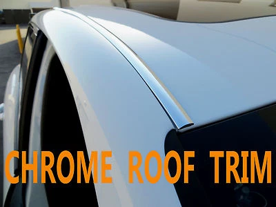 ForTOYOTA 2014-2021 CHROME ROOF TOP TRIM MOLDING ACCENT KIT *8 - Image 1 of 4