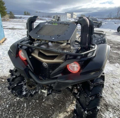 Yamaha Grizzly Kodiak 550 / 700 Radiator Relocation Kit Low Pro Mesh 2014-2024 - Image 1 of 2