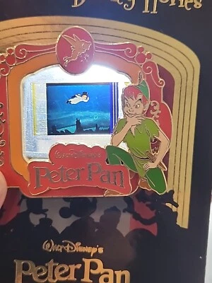 Disney Pin 84204 Peter Pan Piece of Disney Movies PODM Actual Cel from Movie LE - Image 1 of 4