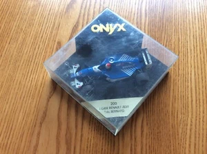 LIGIER RENAULT JS39 F1 die cast model racing car Eric Bernard 1:43rd ONYX 200 - Picture 1 of 6