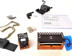 1/6 Scale WWII German LOT Field Radio Switchboard Weapons Maps Guns Accessories - Picture 1 of 20