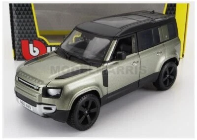 Burago Bu21101G Land Rover - New Defender 110 2020 - Light Green Met White - 1/2 - Image 1 of 2