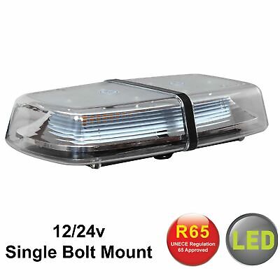 RVL1272SP Bolt-on Amber LED Mini Light Bar Flashing Warning Beacons 12/24V • 33.48€