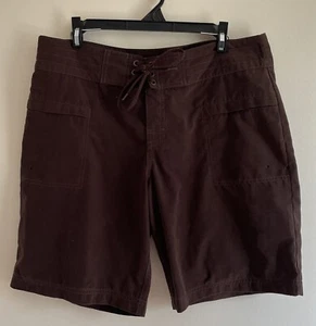 Woman's Size 10 Brown Bermuda Swimming Shorts - Picture 1 of 6