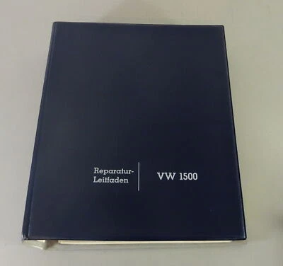 Manual De Taller VW 1500 Tipo 3 + Tipo 34 Karmann Ghia Volumen 1 Año 1961 - Imagen 1 de 4