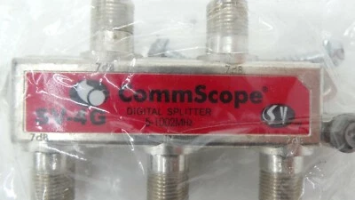 5 New Commscope SV-4G 4-way Digital Splitter, 5-1002 Mhz Unopened FREE SHIPPING - Image 1 of 4
