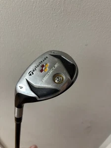 TaylorMade Rescue 2009 4 Hybrid 22° - Aldila REAX 65g Senior M-Flex Left Handed - Picture 1 of 5