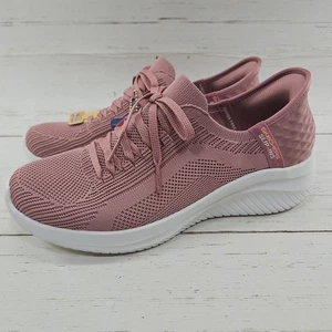 Skechers Ultra Flex 3.0 Brilliant Path Size 9 Pink Mauve Slip Ins Memory Foam - Picture 1 of 10