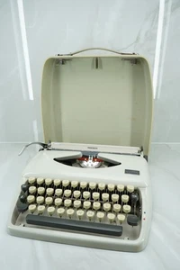 Antik Vintage Schreibmaschine Adler Tippa – tragbar, voll funktionsfähig - Bild 1 von 11