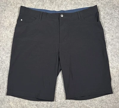 Pantalones Cortos de Golf Adidas Go-To 5 Bolsillos Negros Para Hombre 36 Rendimiento 9.5” Entrepierna Elastizados Foto 1 de 4