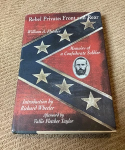 Rebel Private, vorne und hinten von William A. Fletcher; Erstausgabe, signiert - Bild 1 von 8