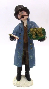 Candelabro Kurt S. Adler Caroler para vela cónica Caroler masculino usado - Imagen 1 de 3