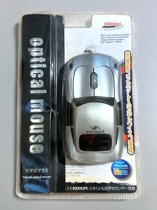 NEW Voltech Sport Car Shape USB Wired Optical Mouse 1000DPI NEW IN PACKAGE - Picture 1 of 7