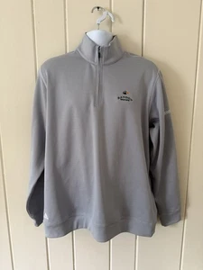 adidas Golf Climalite Bandon Dunes Men XL Gray Pullover Sweatshirt Careerbuilder - Picture 1 of 5