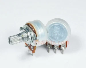 3 pcs Alpha 250KA / A250K / 250K Audio pot Potentiometer 15mm 1/4W - Picture 1 of 2