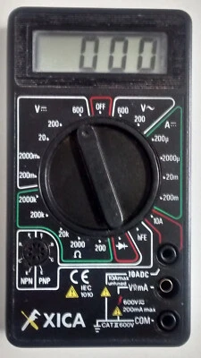 Testeur Digital Multimètre 6 fonctions - M830 B - Photo 1/3