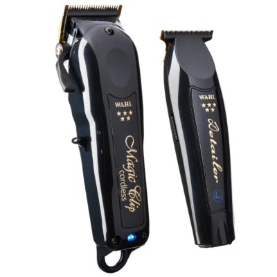 Wahl 5 Star Black Cordless Magic Clip Clipper & Detailer Trimmer Combo 3025397 - Image 1 of 4