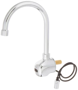 New Brass 5EF-1D-WG T&S® 5 Ef 1 D Wg Equip Sensor Faucet, Wall Mount, - Foto 1 di 2