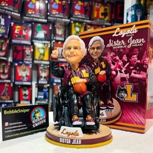 SISTER JEAN Loyola Chicago Ramblers Wheelchair Exclusive NCAA Bobblehead - Picture 1 of 7