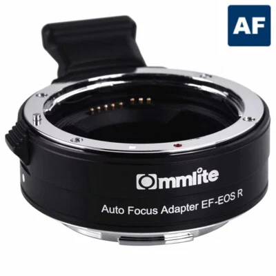 Commlite CM-EF-EOS R Auto Focus Lens Adapter for Canon EF Lens to EOS R mount  - Image 1 of 4