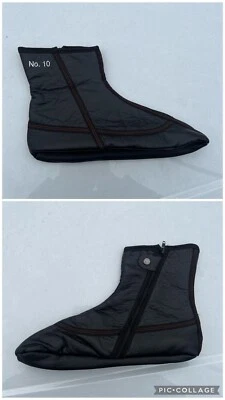 Leather Socks With Fleece Size 5 Wudu Convenient For Elderly, Traveler Socks - Image 1 of 4