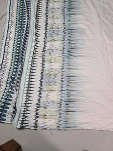 West Elm "Watercolor Design" King Duvet - Picture 1 of 4