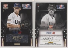 2014 Panini USA Baseball Box Set Black Gold Signatures /49 Tyler Jay #19 Auto