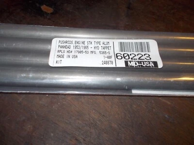 Varillas de empuje hidráulicas Harley Davidson Panhead 17905-53 mediados de Estados Unidos Foto 1 de 4