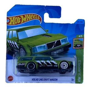 Hot Wheels Volvo 240 Drift Wagon HW Slammed 4/5 HCT20 Miniature Collector Mattel - Picture 1 of 12