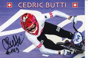 Cedric BUTTI - Suiza, Bronce EM 2024 Ciclismo, ¡Autógrafo Original! - Imagen 1 de 1