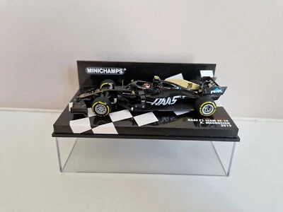 Minichamps 1/43 Haas Ferrari VF-19 K. Magnussen - Interim Livery Conversion 2019 - Image 1 of 4