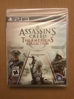 Assassin's Creed The Americas Collection Sony PlayStation 3 2014 Factory Sealed - Image 1 of 2