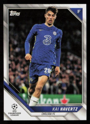 2021-22 Topps UEFA Champions League Kai Havertz #186 Chelsea FC - Image 1 of 2
