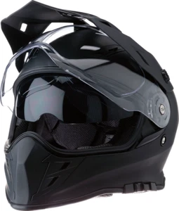 Casco de motocicleta deportivo doble gama Z1R - negro plano - talla mediana - Imagen 1 de 6