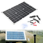 Fit RV Marine Boat Roof Car 18V 20W Flexible Solar Panel Battery Charger System
