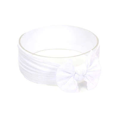 Faixa elástica para cabelo bebê criança menina nó laço turbante elástico faixa para cabeça  - Imagem 1 de 4