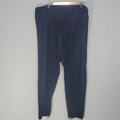 Cuddl Duds Pantalones Mujer Talla 3X Azul Doble Felpa Terciopelo Ropa de Salón Pantalones Foto 1 de 4